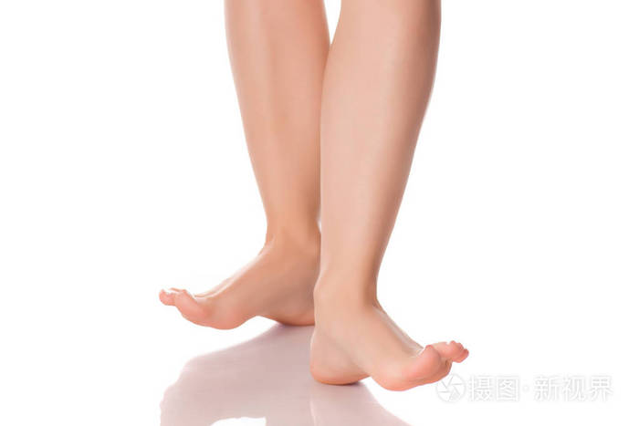 女性足跟美人吃药照片 正版商用图片106nsz 摄图新视界