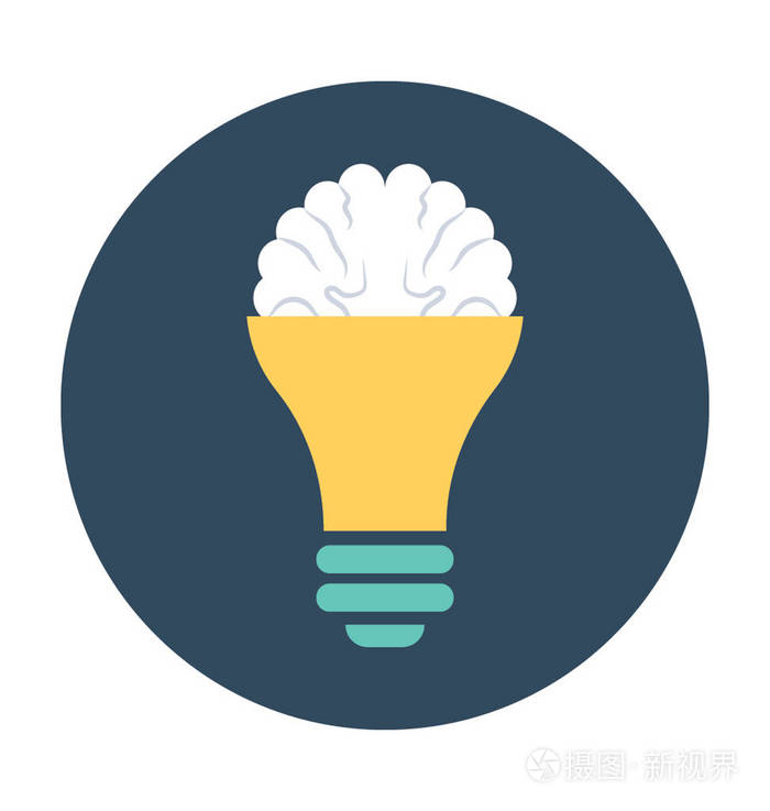创意思维矢量图标