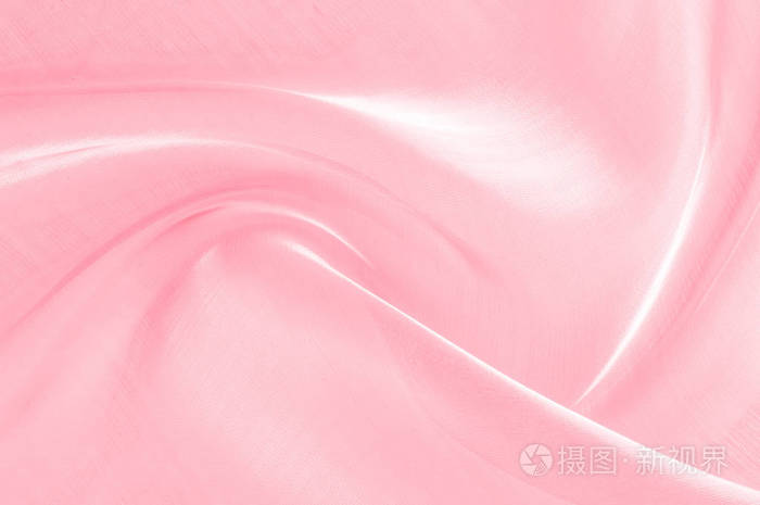 背景纹理, 图案.布粉红色的丝绸.平滑的优雅别针