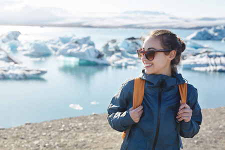 冰岛冰礁女子背包