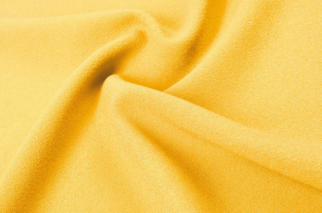 黄色丝绸织物图片
