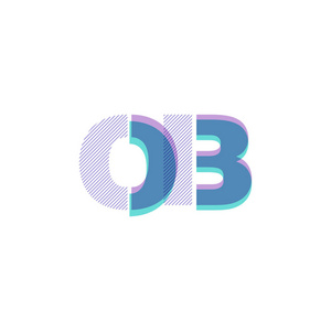联合字母徽标 Ob