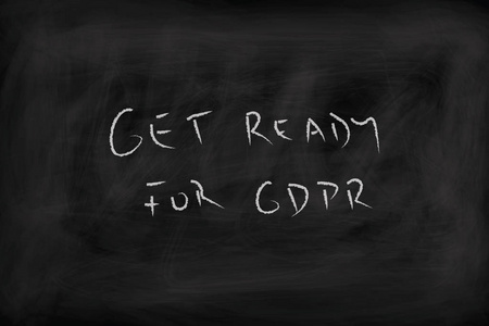 黑板上的一般数据保护规定GDP R