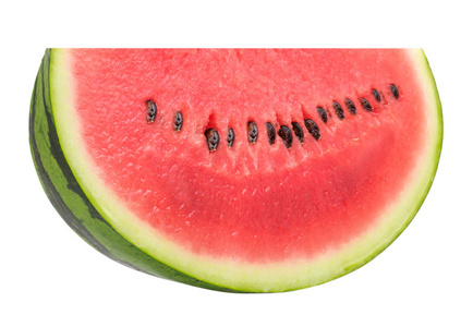切片西瓜隔离照片
