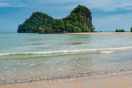 非常美丽的天堂在安达曼海海, 一个令人惊叹的海景