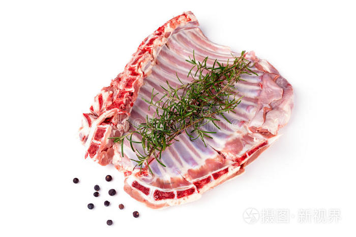 生羊排