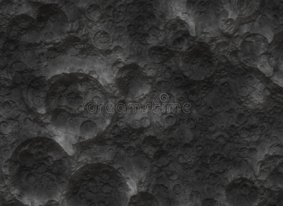 月球陨石坑纹理表面图片