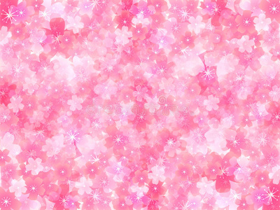 樱花樱花树背景图片