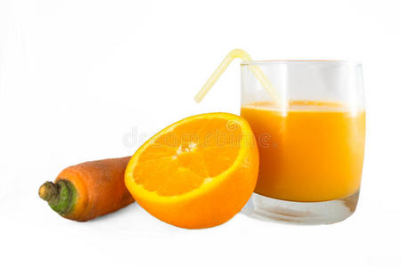 橙汁胡萝卜汁