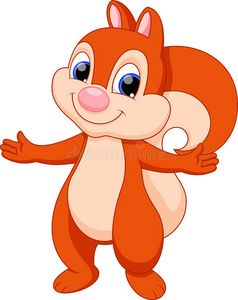 松鼠卡通图片