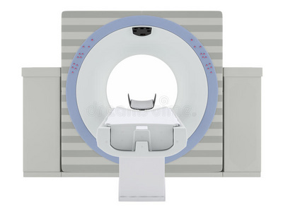 医院的扫描系统。计算机断层摄影