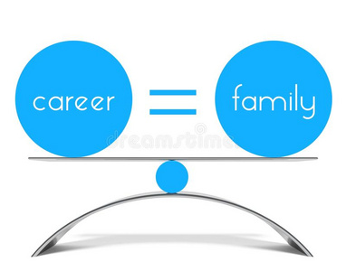 职业与家庭的概念平衡