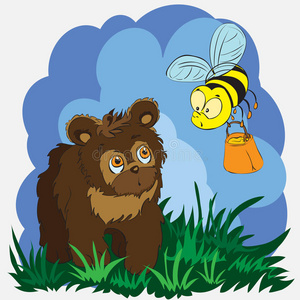 熊和蜜蜂