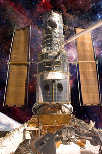 哈勃太空望远镜由 Nasa 提供的这幅图像的元素