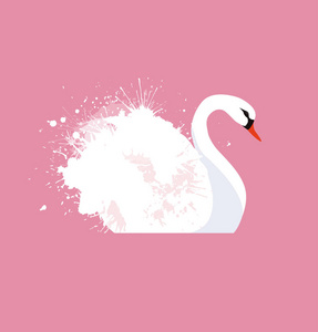 飞天鹅图片-飞天鹅素材-飞天鹅插画-摄图新视界