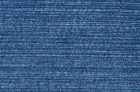 蓝色牛仔裤面料纺织品关闭照片