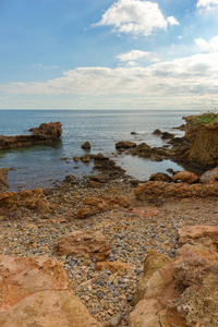 Canar 在伊维萨岛的海岸