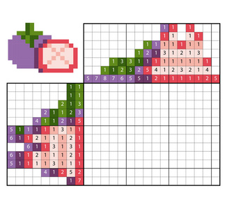 数字拼图 拼图, 山竹