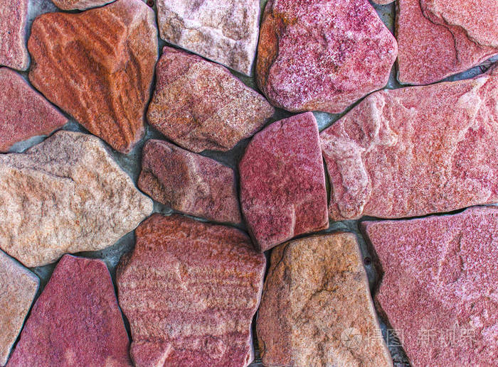 花岗岩红石头大石头平均石头岩矿物