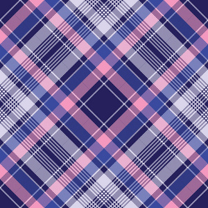 蓝色粉色格子格子像素无缝模式照片