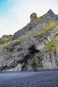 Reynisfjall 山在冰岛