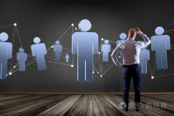 与人链接的网络连接