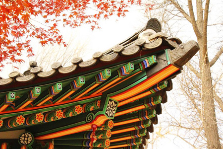 韩国古典建筑的传统屋顶