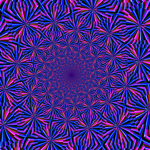 复杂图案千球.时间的万花筒.3d超现实插图.神圣的几何学.