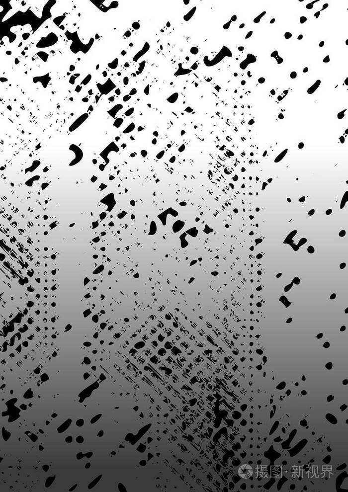 黑白垃圾灰尘凌乱背景插画-正版商用图片10ez0a-摄图新视界