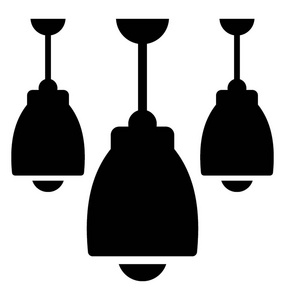 吸顶灯图标图片