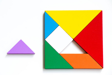 拼图七巧板图片