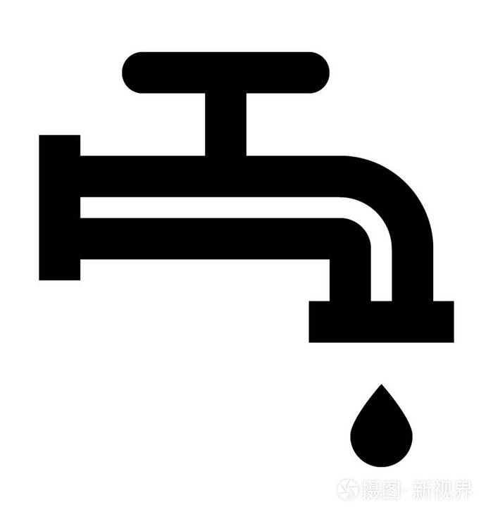 水龙头矢量图标