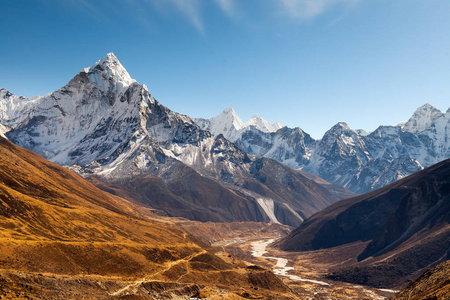 Dablam, 珠穆朗玛峰地区, 喜马拉雅, 尼泊尔