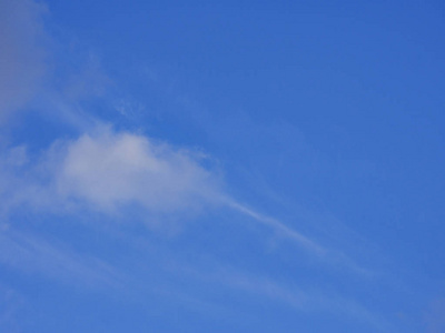 多云，美丽的蓝天背景