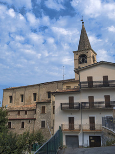 Caramanico 温泉 意大利 历史教会