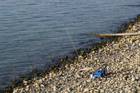 以色列东北部的Kinneret Tiberias湖淡水湖