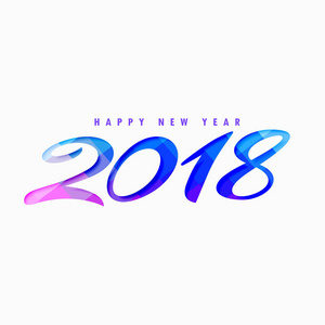 创意2018新年快乐设计