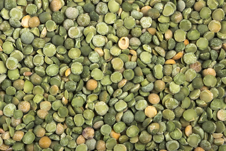 新鲜的绿色豌豆背景纹理顶视图