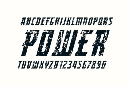 烟袋斜街斜体衬线字体在体育样式照片