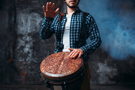djembe,音乐打击乐器照片