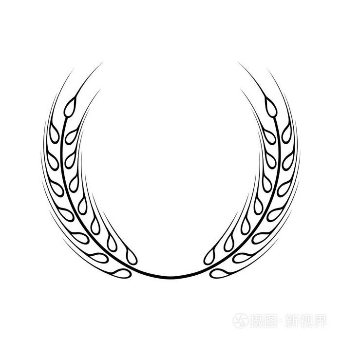 麦穗图标插画-正版商用图片10hpcq-摄图新视界