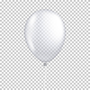 现实透明气球隔离。