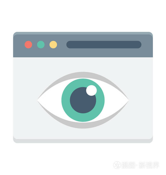 web能见度矢量图标