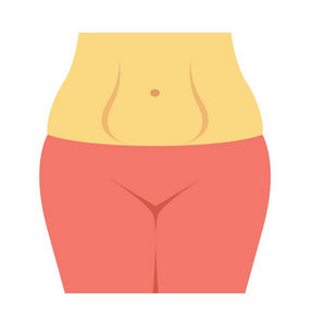 腰围矢量图标照片