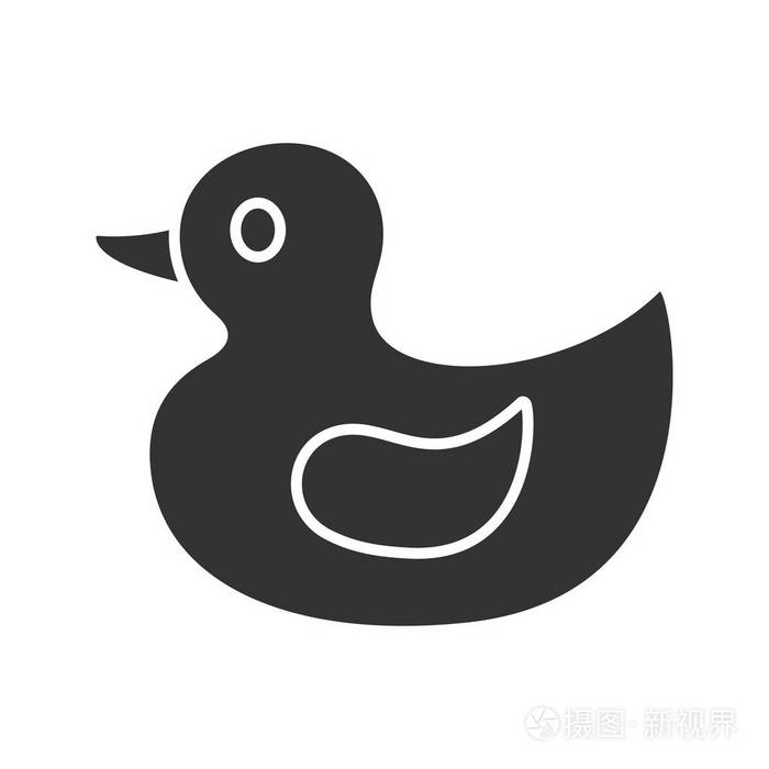 鸭子符号图案图片