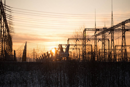 电子 substation.at 日落