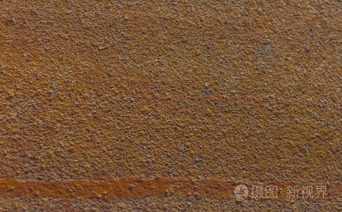 旧的锈迹斑斑的金属表面.坚固耐用的纹理背景设计