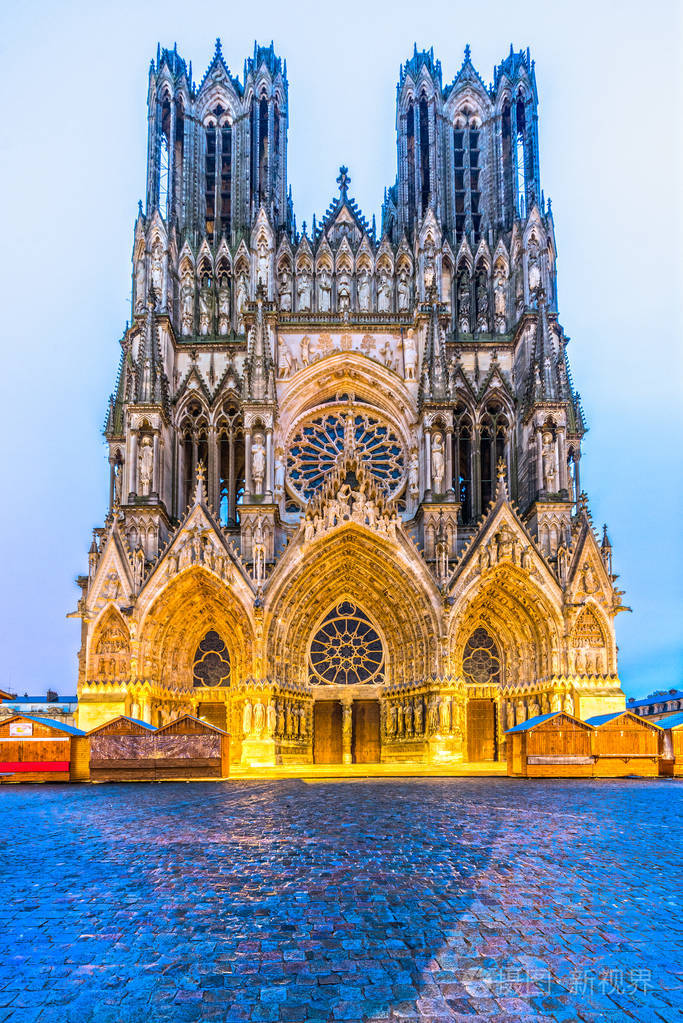 法国兰斯大教堂圣母院