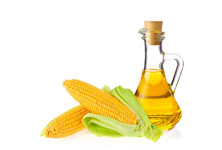 农场有机植物油和双汁玉米芯滗水器照片