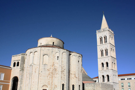 克罗地亚扎达尔钟楼教堂